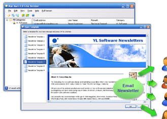 Mass Mailing Software Screenshot 1