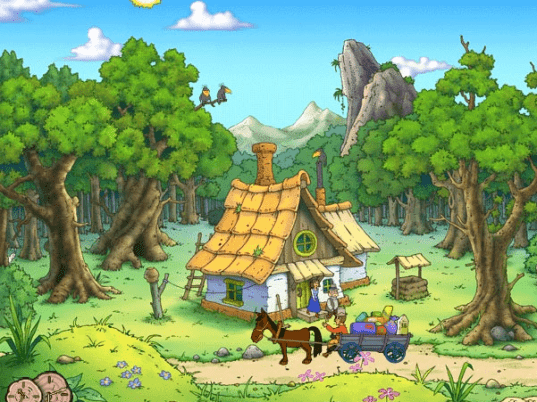 Timberland Cartoon Screensaver Screenshot 1