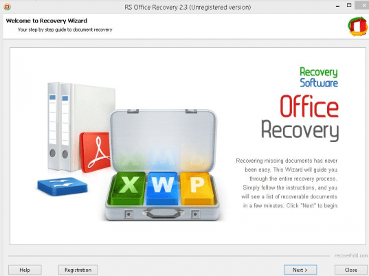RS Office Recovery Screenshot 1