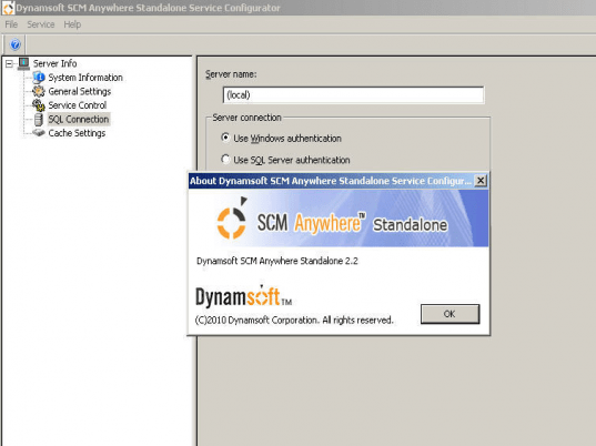 Dynamsoft SCM Anywhere Standalone Screenshot 1
