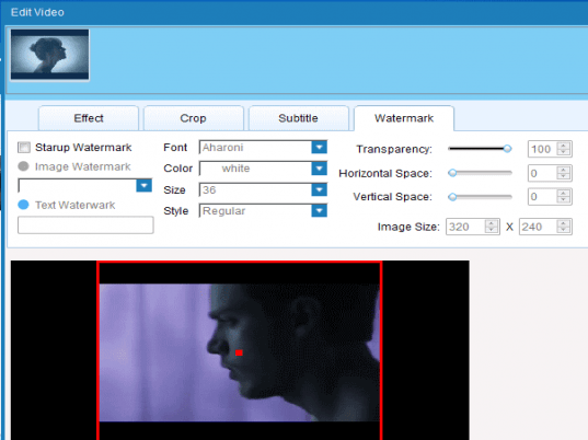 OSpeedy Video Converter Screenshot 1