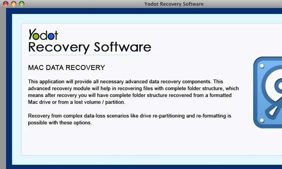 Yodot Mac Data Recovery Screenshot 1