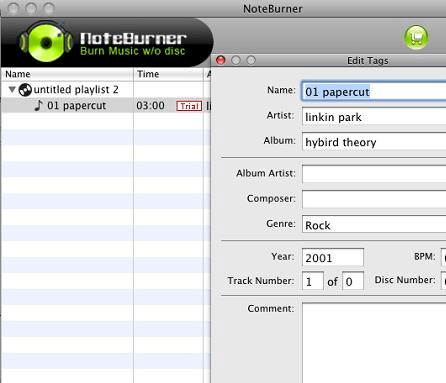 NoteBurner M4P Converter Screenshot 1