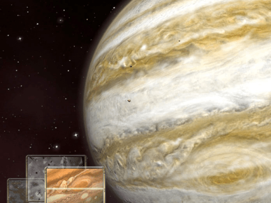 Jupiter Observation 3D Screensaver Screenshot 1