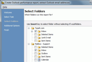 Topalt Reports for Outlook Screenshot 1
