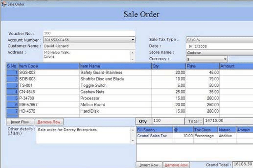 Personal Accounting Software Screenshot 1