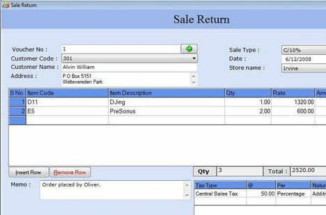 Personal Bookkeeping Software Screenshot 1