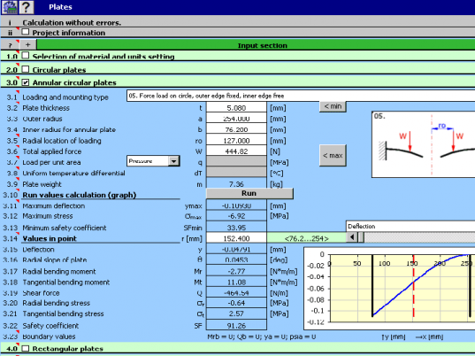 MITCalc - Plates Screenshot 1