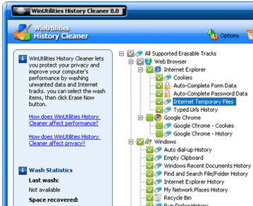 Browser Cleaner Screenshot 1