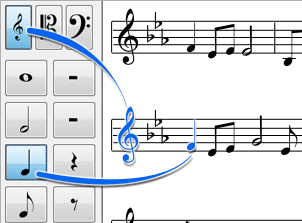 Crescendo Music Notation Editor Screenshot 1