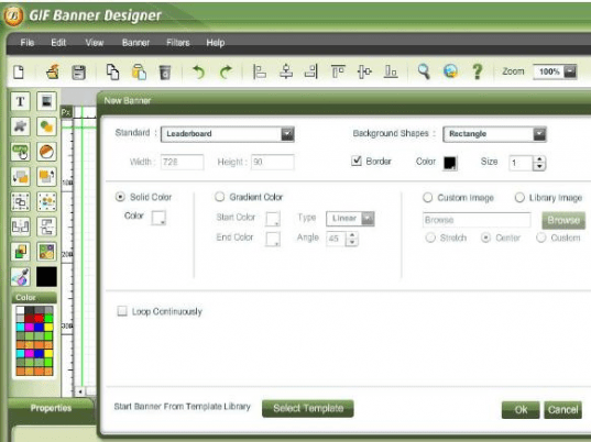 GIF Banner Designer Screenshot 1