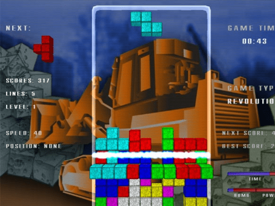 Tetris Revolution Screenshot 1