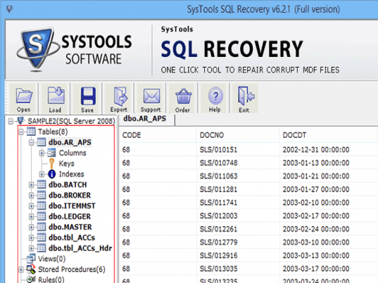 Online MS SQL Repair Screenshot 1
