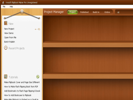 Kvisoft FlipBook Maker Pro Screenshot 1