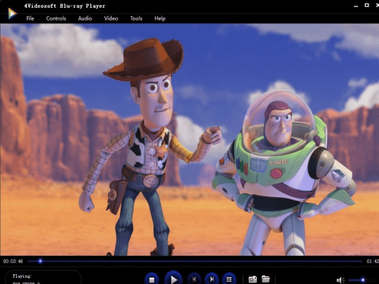 4Videosoft Blu-ray Player Screenshot 1