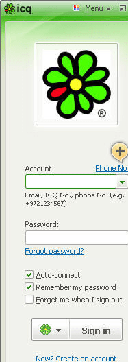 ICQ Screenshot 1