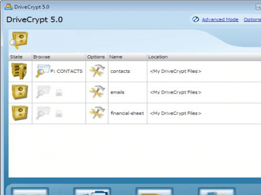 DriveCrypt Screenshot 1