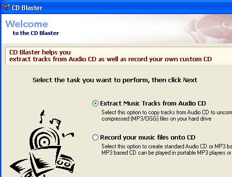CD Blaster Screenshot 1