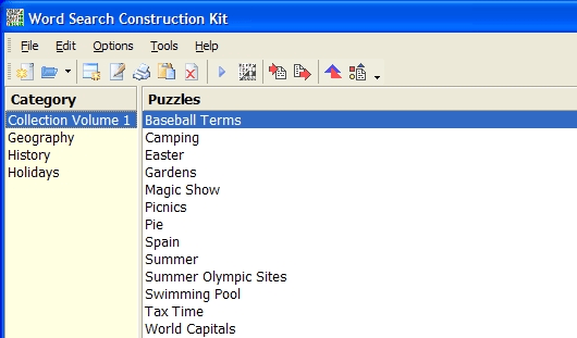 Word Search Construction Kit Screenshot 1