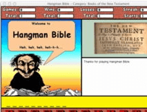 Hangman Bible Screenshot 1