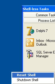 Shell Reset Screenshot 1