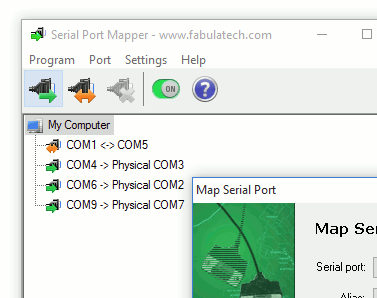 Serial Port Mapper Screenshot 1