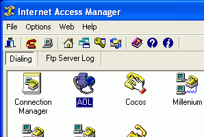 Internet Access Manager Screenshot 1