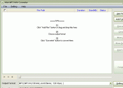 Allok MP3 WAV Converter Screenshot 1