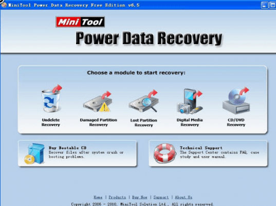 Power Data Recovery Screenshot 1