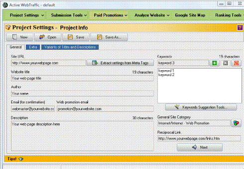 Active WebTraffic Screenshot 1