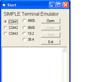 Windows Std Serial Comm Lib for dBase Screenshot 1