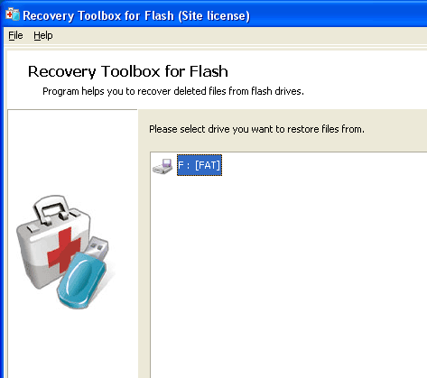 Recovery Toolbox for Flash Screenshot 1