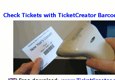BarcodeChecker - Check Tickets Screenshot 1