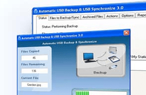 Automatic USB Backup and Synchronize Screenshot 1