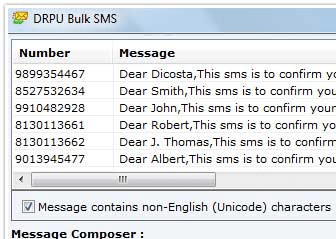 Windows Mobile SMS Software Screenshot 1
