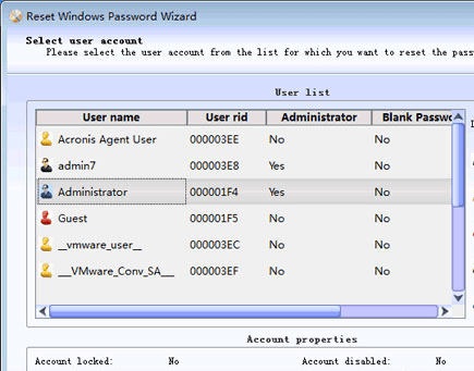 Lazesoft Recover My Password Home Edition Screenshot 1