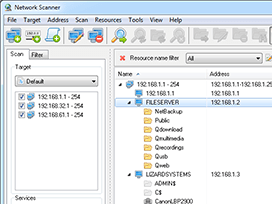 Network Scanner by LizardSystems Screenshot 1