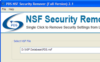 Remove NSF Security Screenshot 1