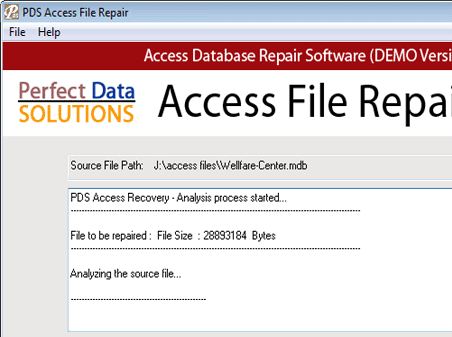 Access Repair Tools Screenshot 1