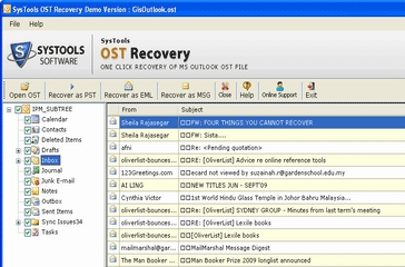 Online OST Recovery Screenshot 1