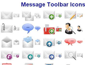 Message Toolbar Icons Screenshot 1
