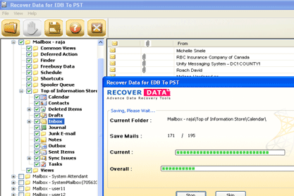 EDB Database Converter Screenshot 1