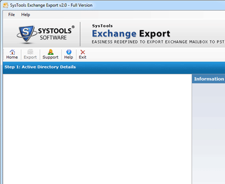 Exchange EDB Mailbox to PST Mailbox Screenshot 1