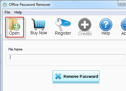 Vodusoft Office Password Remover Screenshot 1