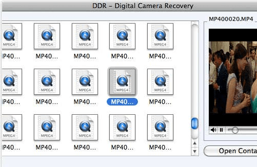 Mac Camera Data Recovery Screenshot 1