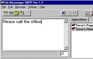 Air Messenger SNPP Screenshot 1
