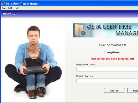 Vista User Time Manager Screenshot 1