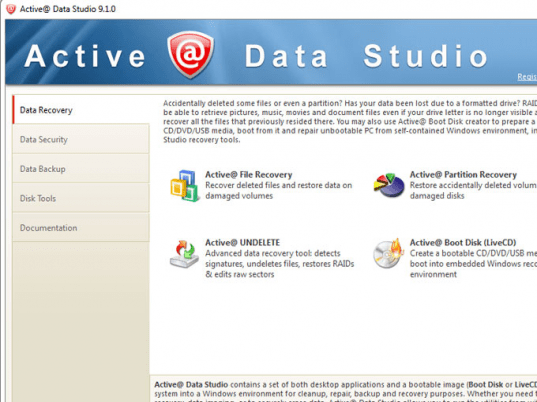 Active@ Data Studio Screenshot 1