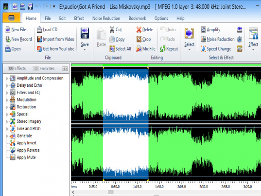 VAIS Audio Editor Screenshot 1