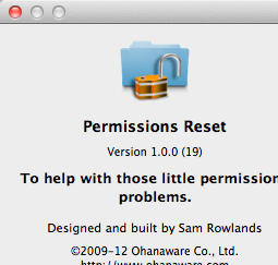 Permissions reset 1.0 free  for mac